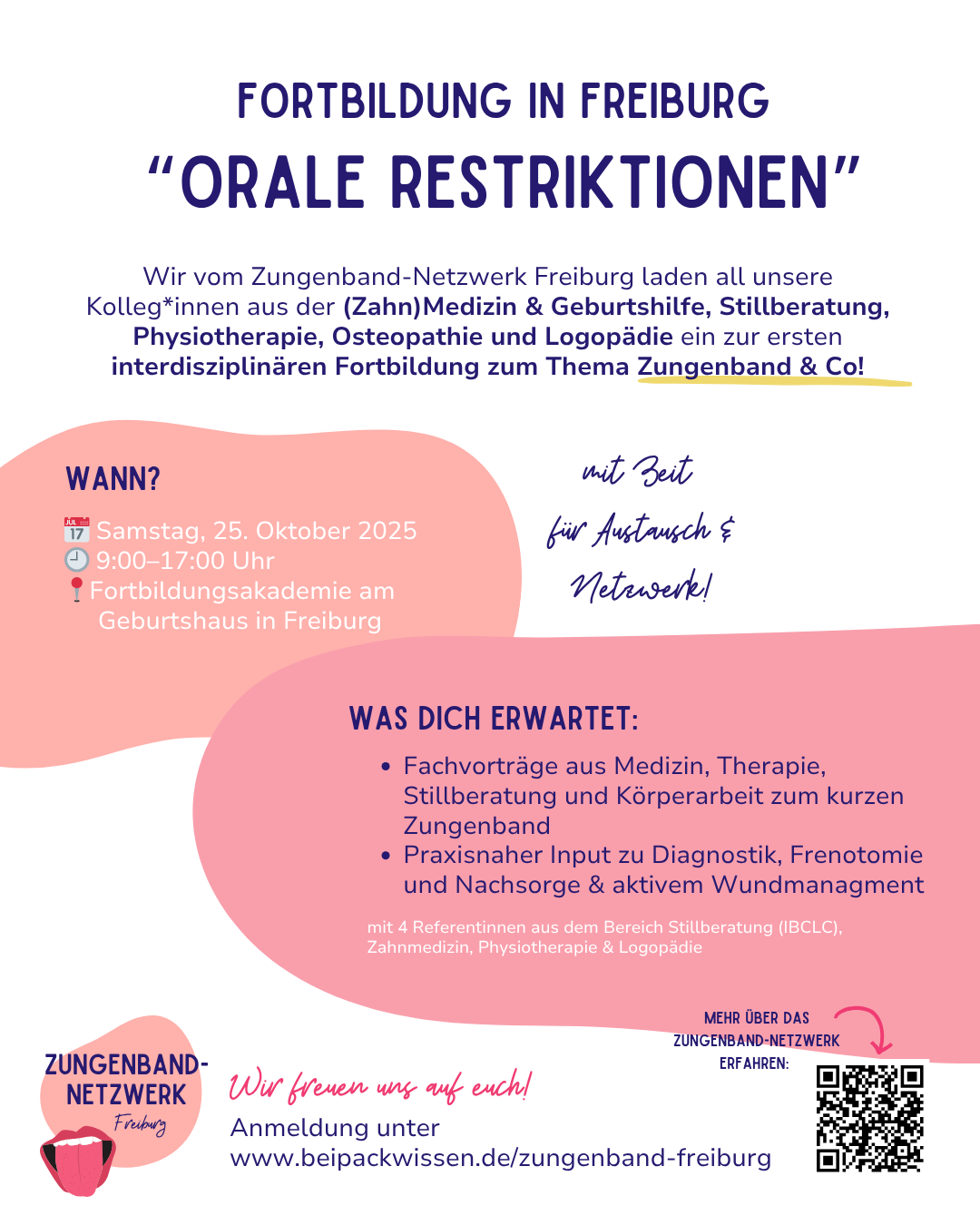 Zungenband Fortbildung am 25. Okt 2025 (Freiburg)