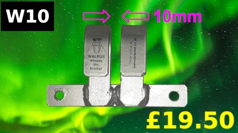 Standard Narrow Walrus Wheelie Bin Bracket