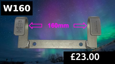 Large 160mm Walrus Wheelie Bin Bracket