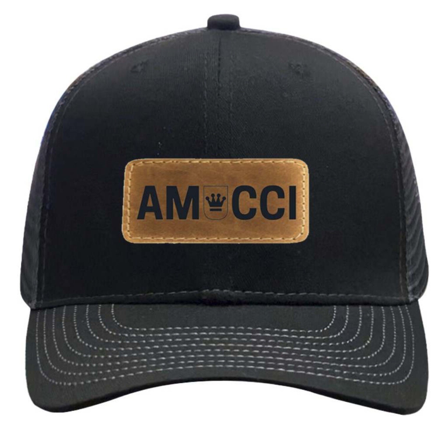 AMUCCI Trucker Cap BLACK GRAU