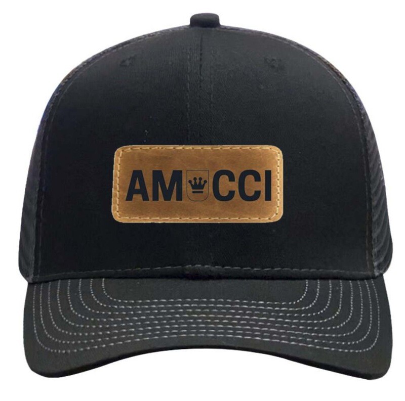 AMUCCI Trucker Cap BLACK GRAU