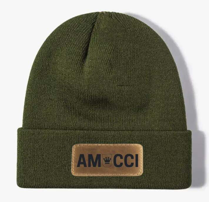 AMUCCI Mütze Winter DUNKELGRÜN