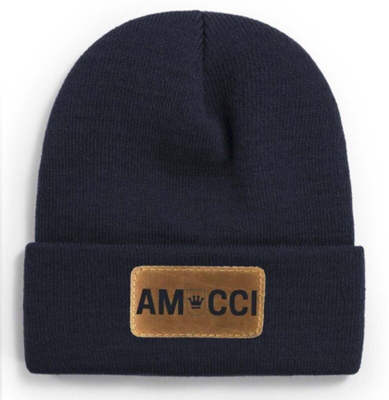 AMUCCI Mütze Winter Blau Navy