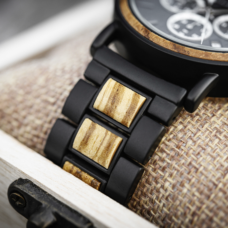 AMUCCI Wood Watch GT050-1A Holzuhr Armbanduhr