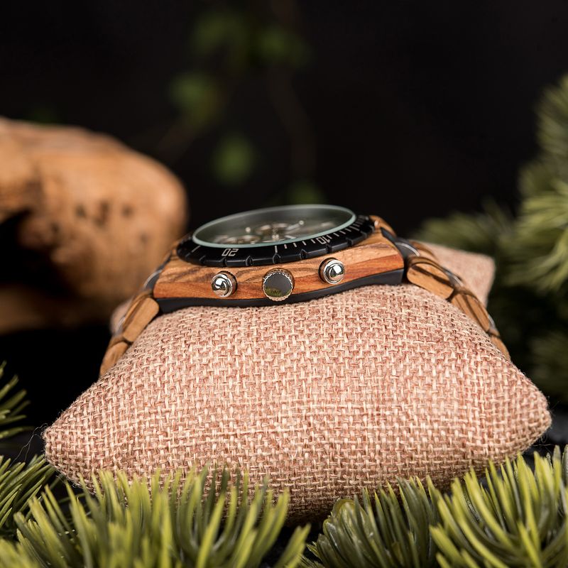 AMUCCI Wood Watch GT111-2A Holzuhr Armbanduhr