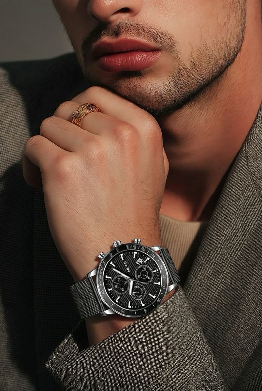 AMUCCI Chrono 1 – Milainese Schwarz-