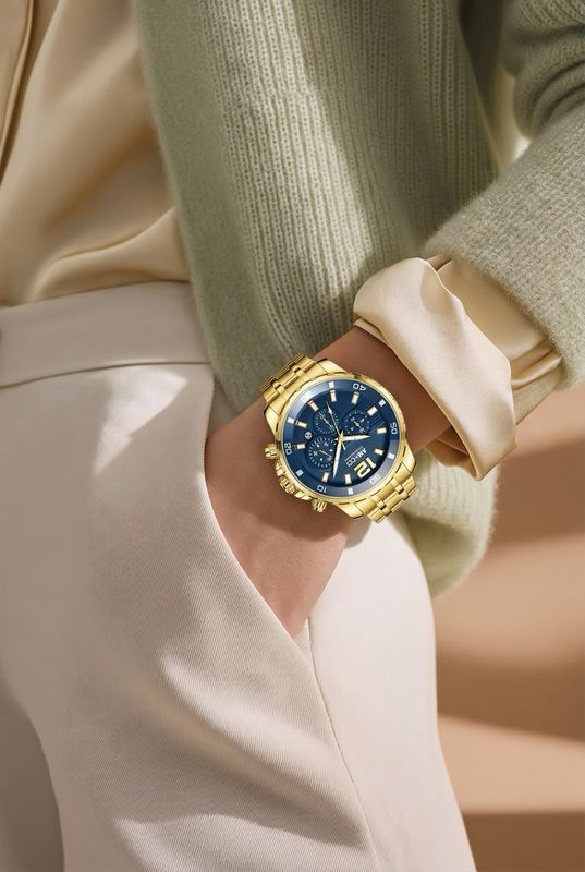 AMUCCI Chrono -Gold-