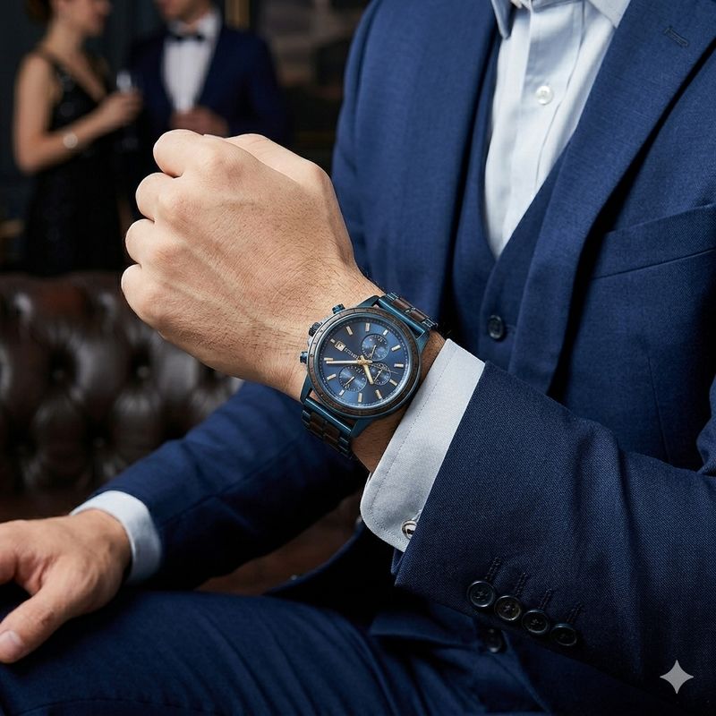 AMUCCI Wood Watch GT139-3A Holzuhr Armbanduhr