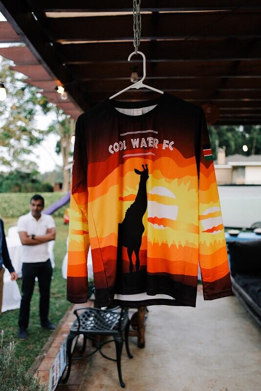 Long Sleeve Sunset Jersey (Cool Water FC)