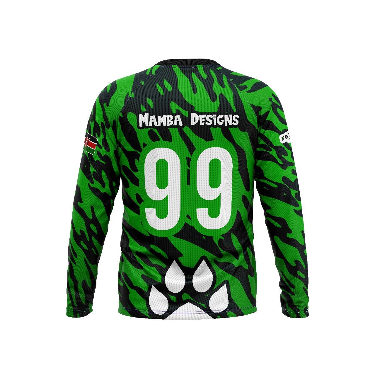GREEN TIGER JERSEY |GREAT RIFT TIGERS GREEN TIGER JERSEY |GREAT RIFT TIGERS