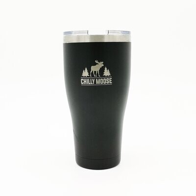 Chilly Moose - 30 OZ GEORGIAN TUMBLER - BLACK