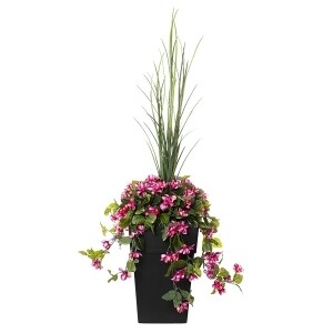 40'' Outdoor orange & pale pink azalea planter 40'' Outdoor orange & pale pink azalea planter