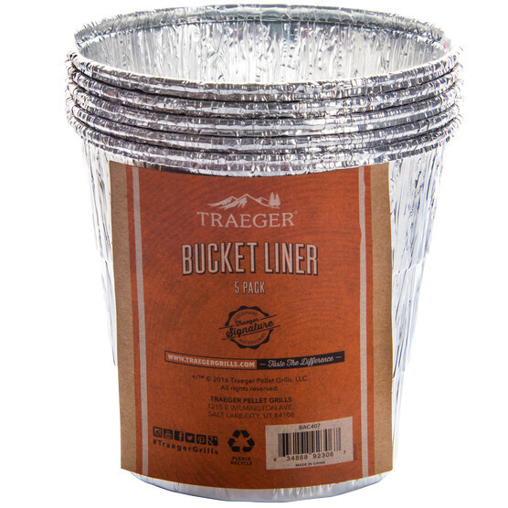 TRAEGER BUCKET LINER-5 PACK - BAC572