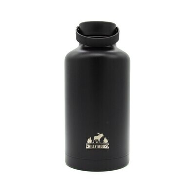 Chilly Moose - 64 OZ PORTAGE CANTEEN - BLACK