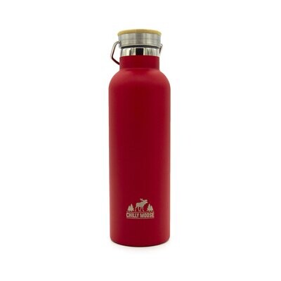 Chilly Moose - 25 OZ WHITNEY BOTTLE - CANOE RED