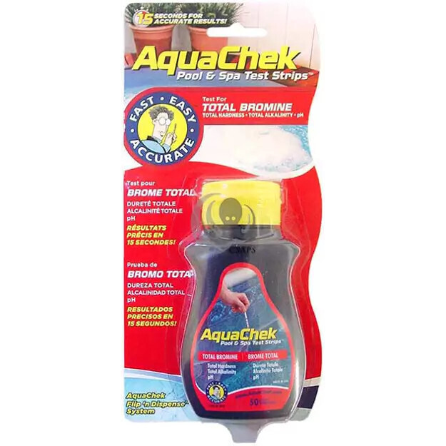Test Strips, Bromine 4 In 1 - Aquachek - AC-52128