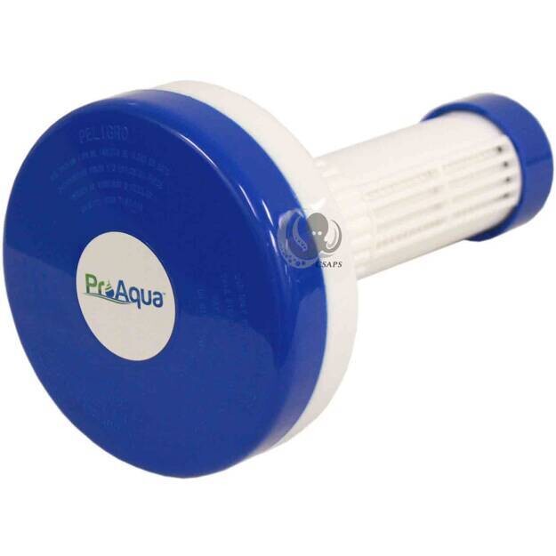 Floating Disc Dispenser Chlor or Brom - Bottom Unscrew - PA-DISPENSER
