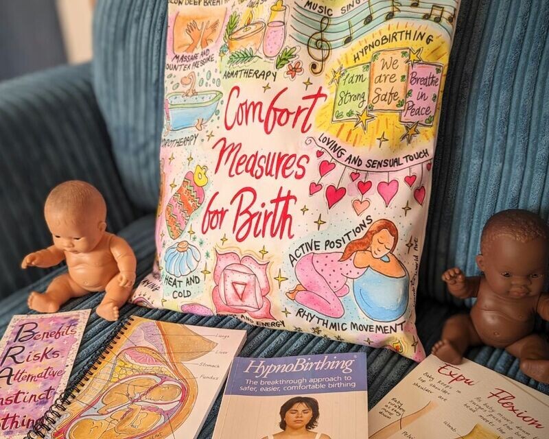 Comfort Measures for Birth Doula Bag