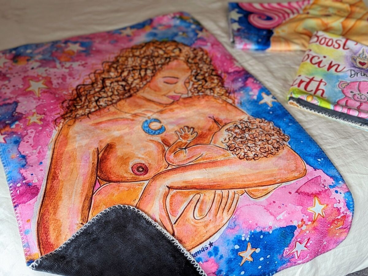 Breastfeeding Mother IBCLC Blanket