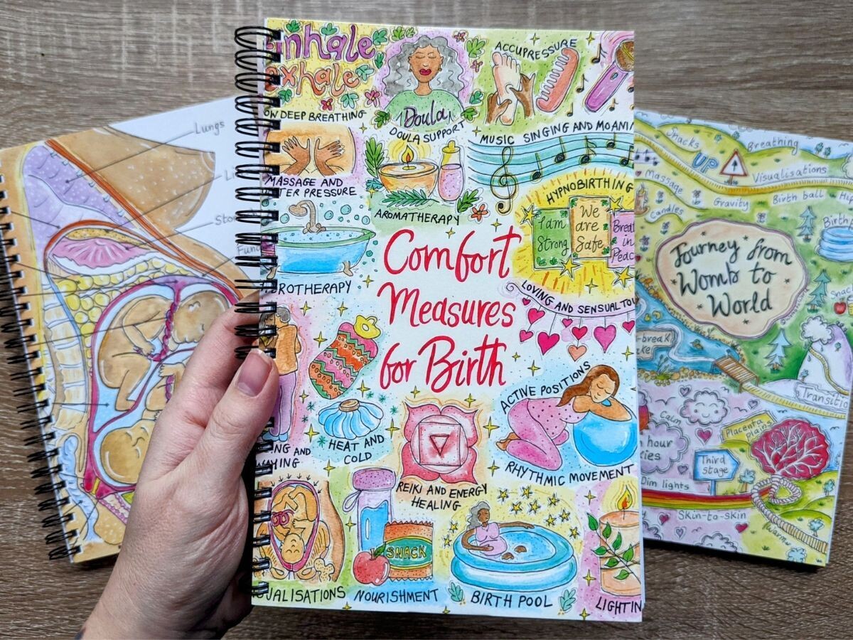 Birth Comfort Measures Doula Notebook