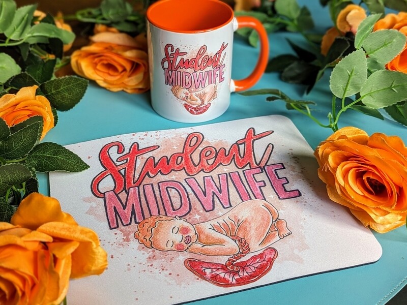 Student Midwife Mouse Mat
