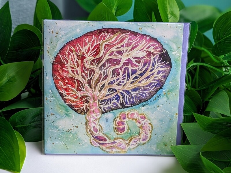 Dreamy Placenta Art Card