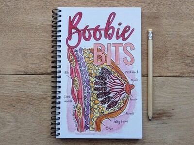 Boobie Bits Breastfeeding Notebook