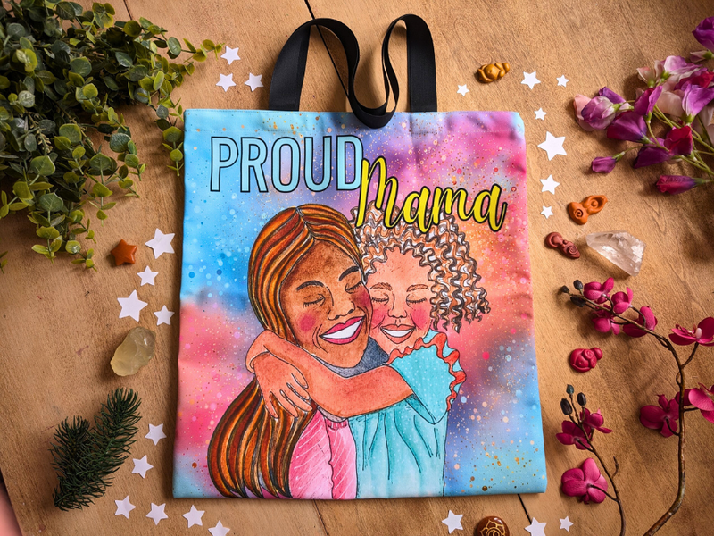 Proud Mama Tote Bag