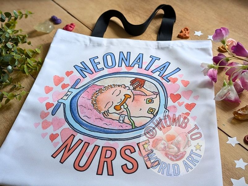 NICU Nurse Tote Bag