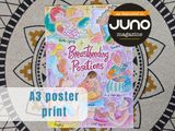 Breastfeeding Positions A3 Poster Print