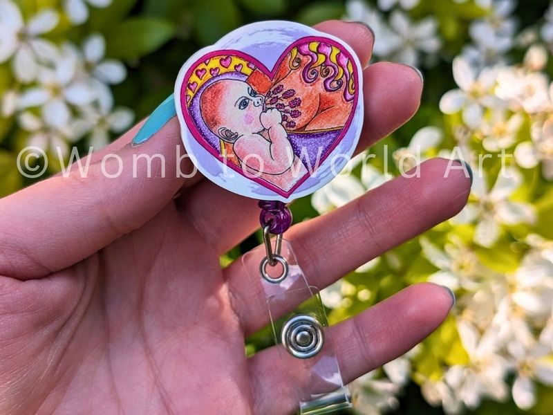 Breastfeeding IBCLC Badge Reel