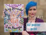 Spiritual Birth Affirmation A3 Poster Print