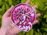 Placenta Art 10cm Vinyl Sticker