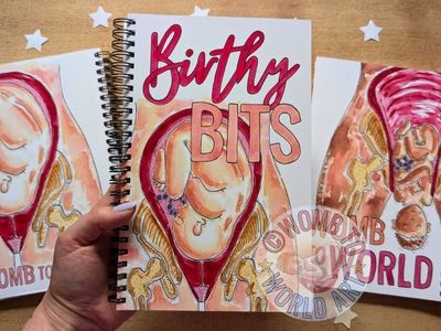 Birthy Bits Doula A5 Notebook