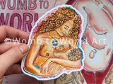 Breastfeeding Mama 10cm Laptop Sticker