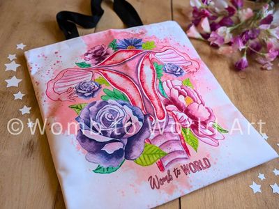 Womb Uterus Art Bag