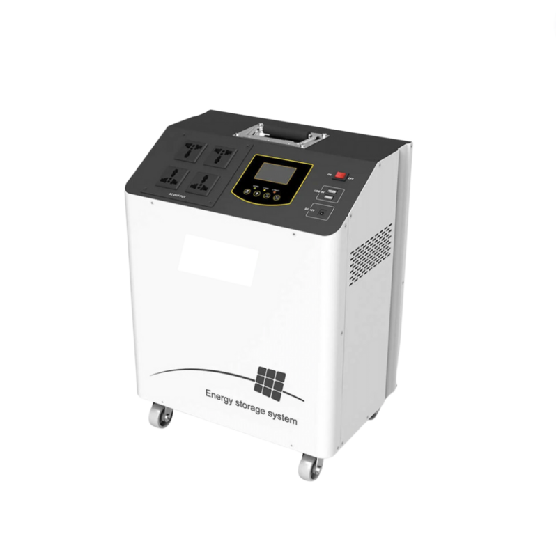 All In One Plug &amp; Play 6400Wh 25.6V Trolley Inverter with Lithium Battery
