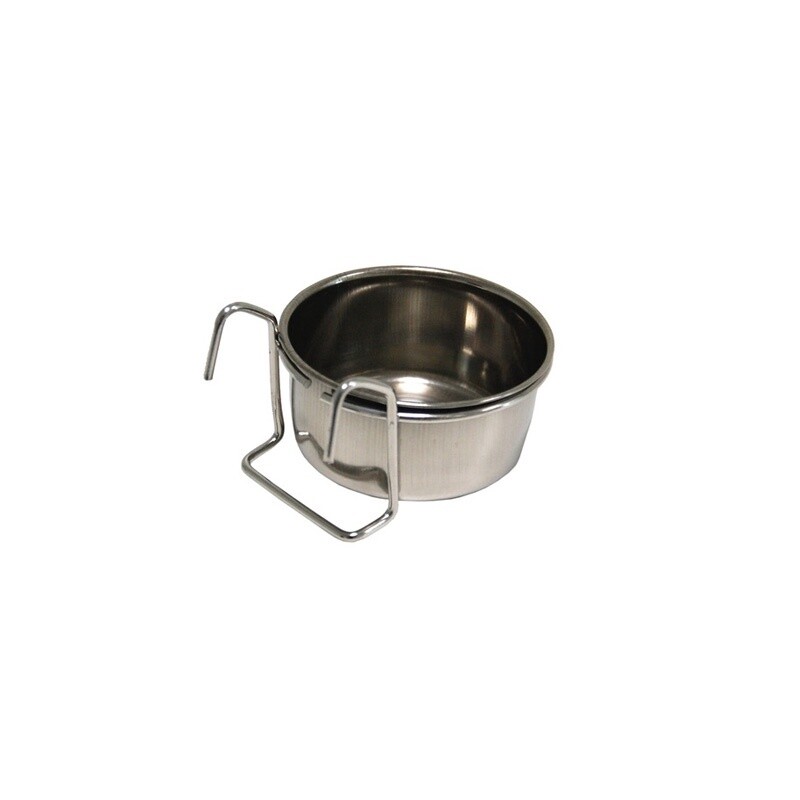 Feeder Stainless Steel + Holder 7.cm