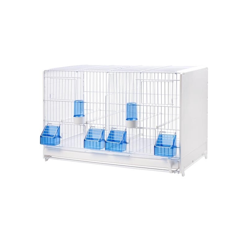 Breeding Cage White With Plastic Side