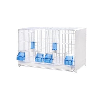 Breeding Cage White With Plastic Side
