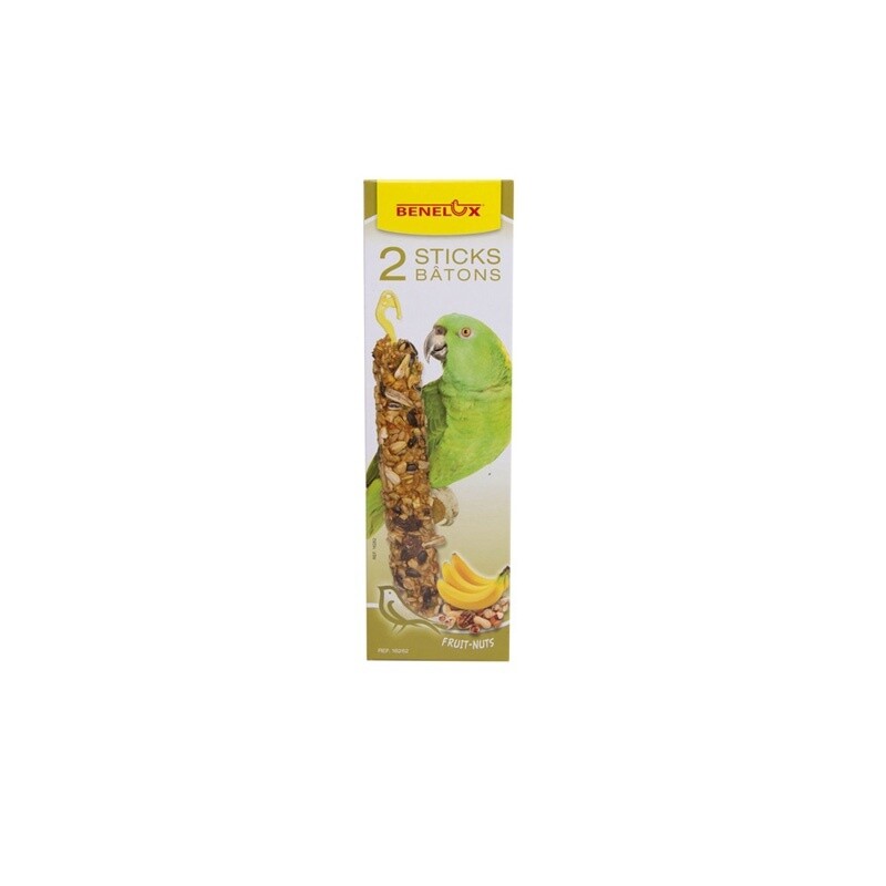 2 Seed Sticks XXl Parrots+Nuts/Banana