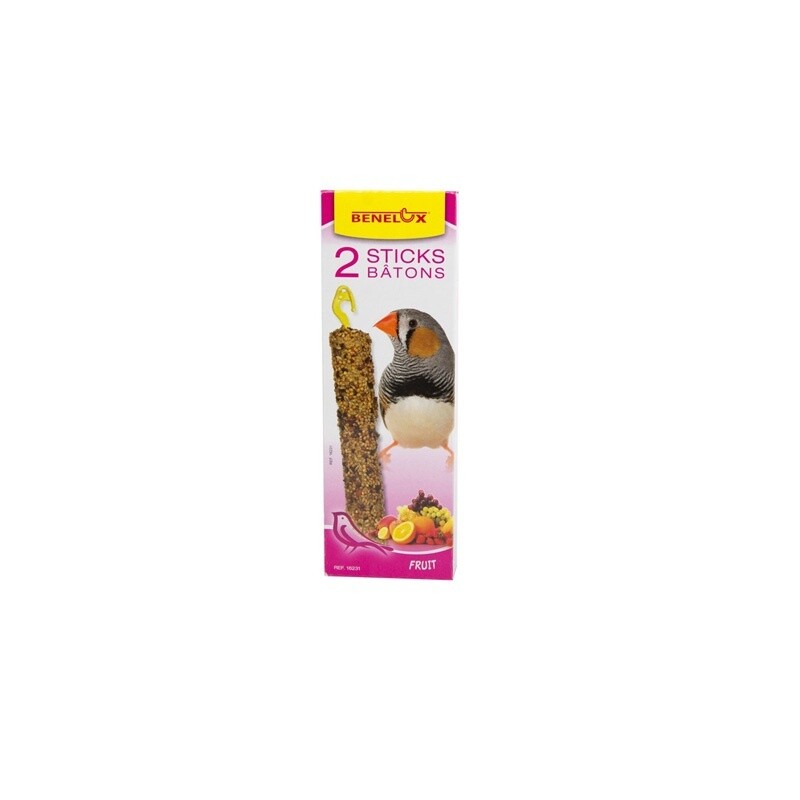 2 Seed Sticks Exotic Finch + Fruit