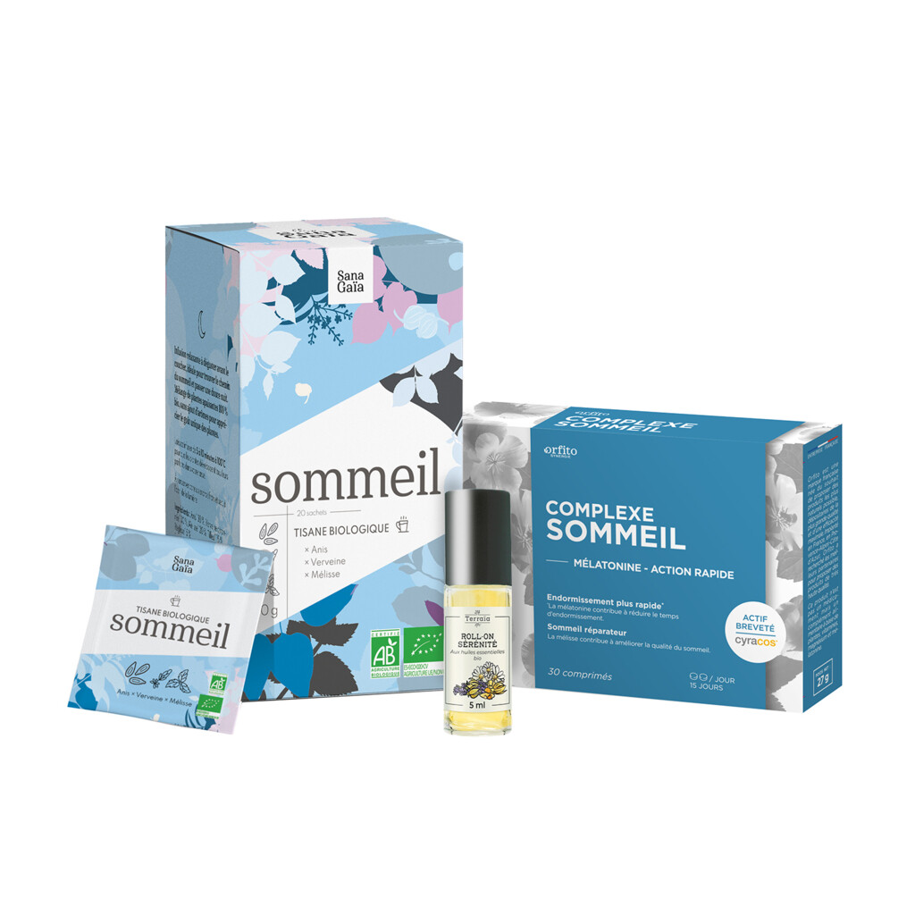 Pack Sommeil réparateur - 3 produits