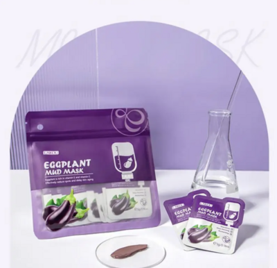 7-piece Eggplant Facial Mask