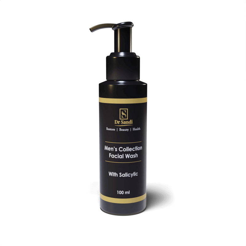 Men&#39;s Facial Wash with Salicylic Acid (100ml)