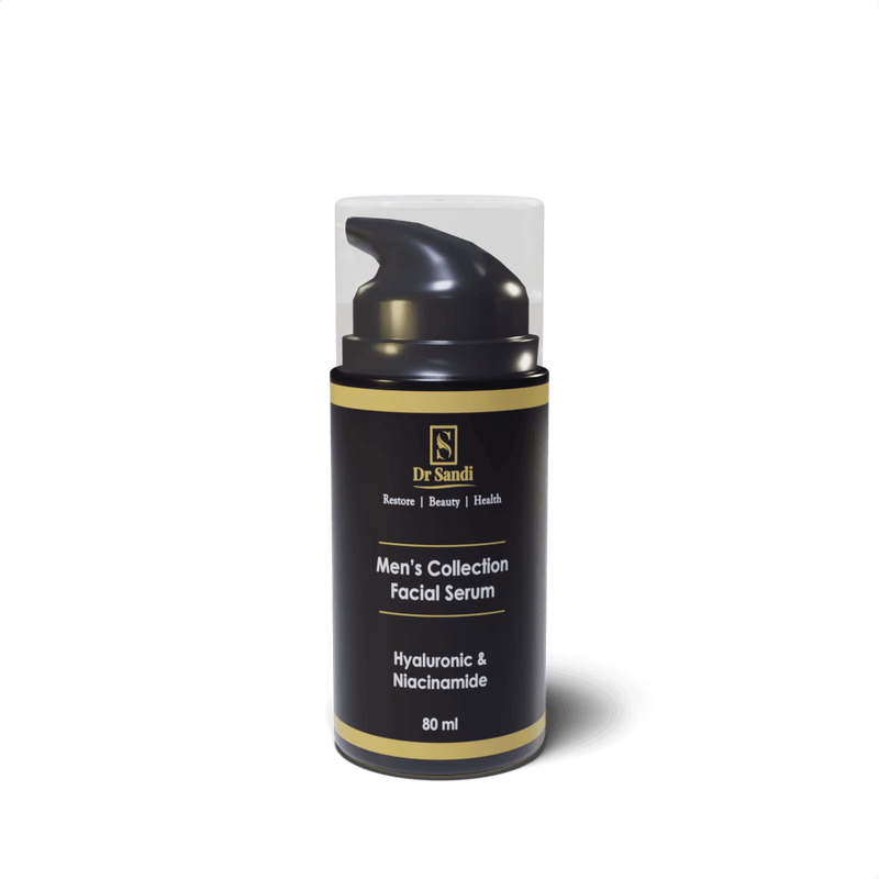 Men&#39;s Facial Serum with Hyaluronic Acid &amp; Niacinamide (80ml)
