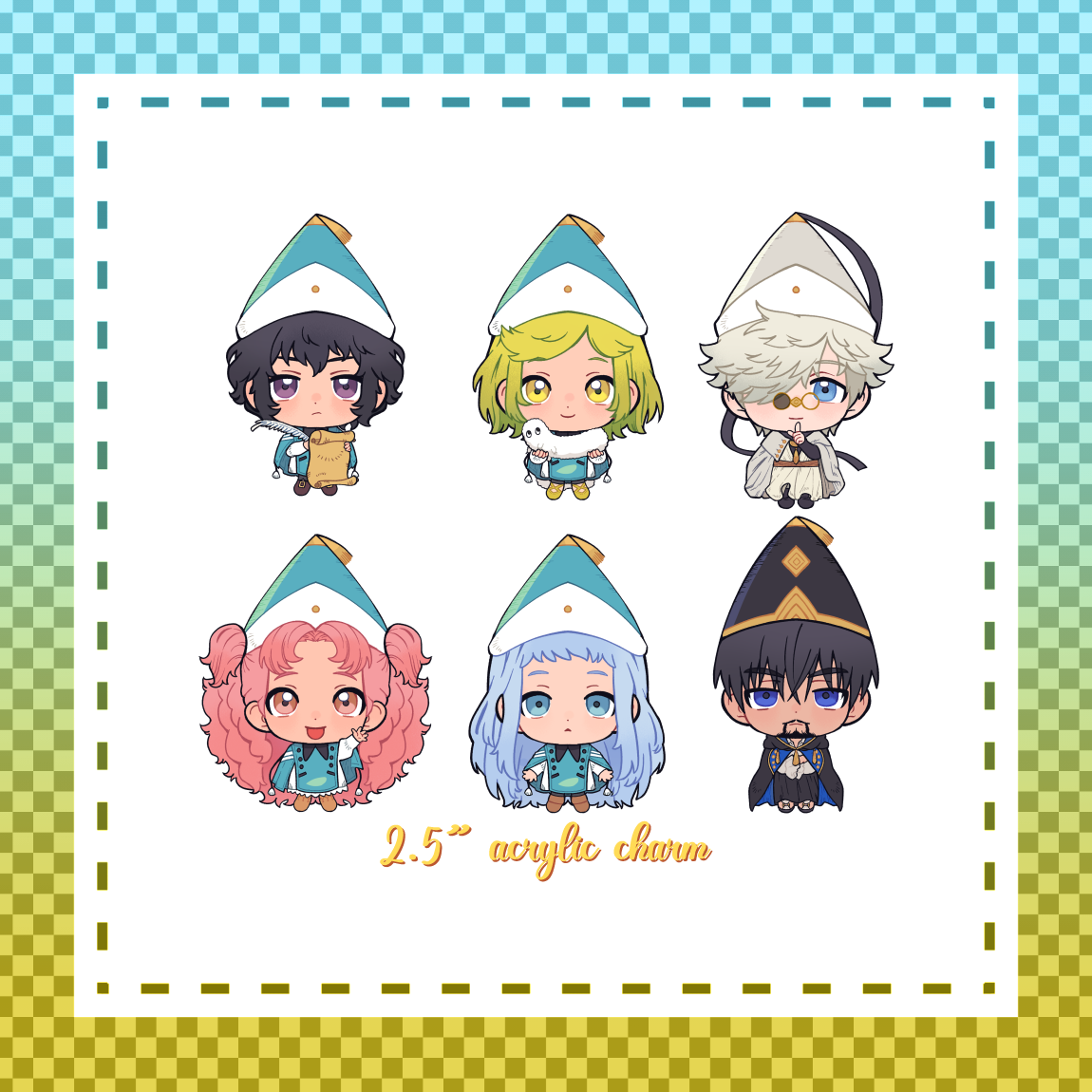 Witch Hat Atelier 2.5&quot; acrylic charm