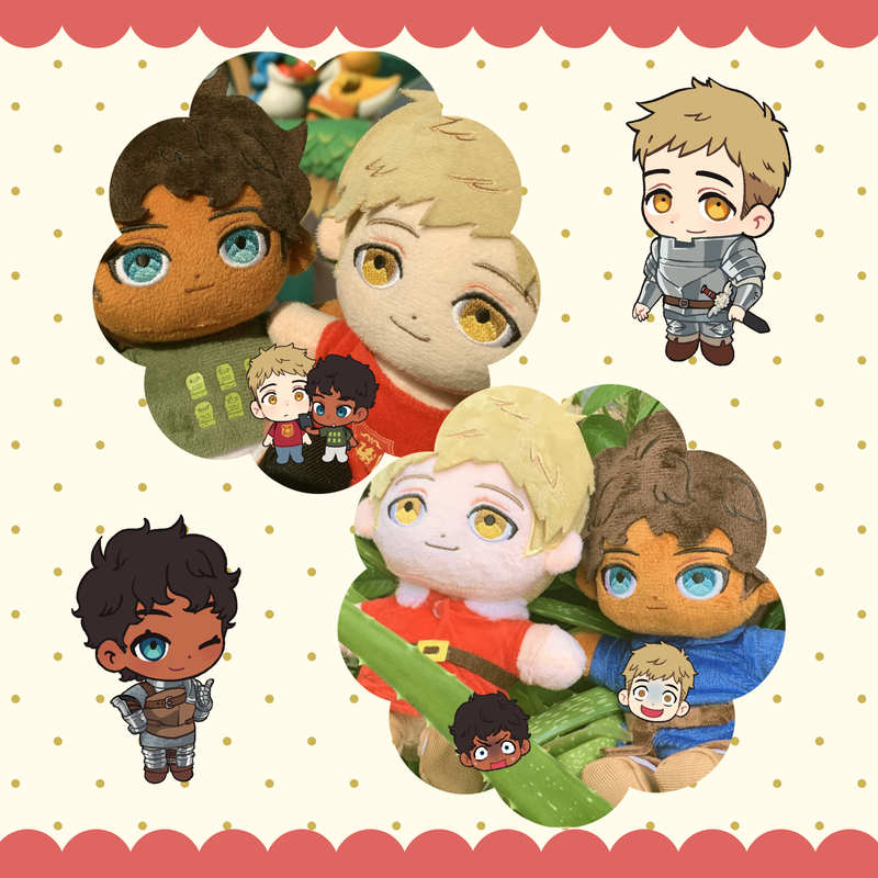 Laios and Kabru 15cm cotton doll