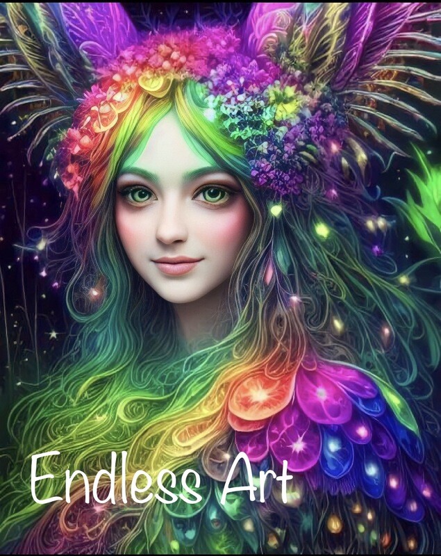 Sparkles of colour