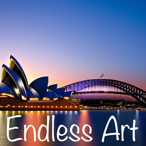 Sydney Harbours Beauty …Diamond painting